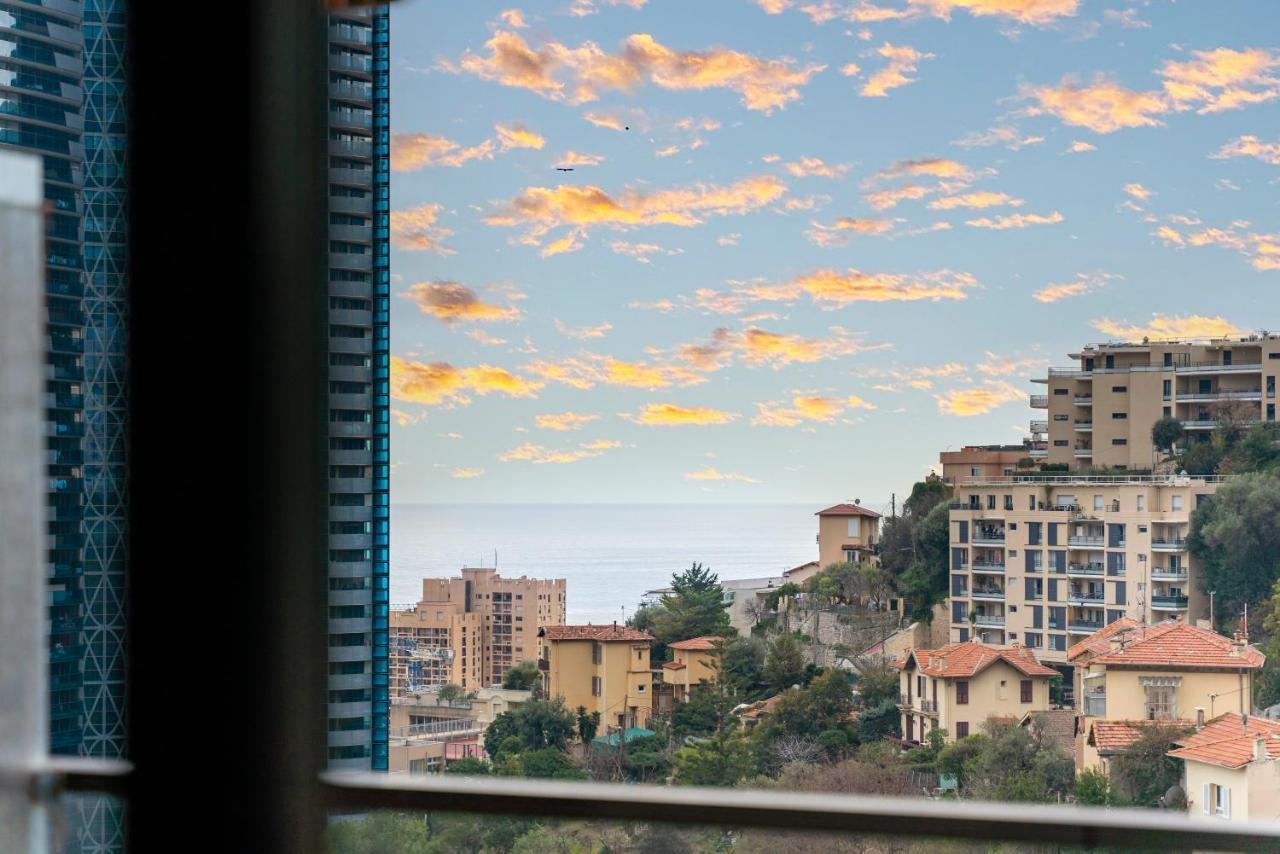 5Mn Monaco - Vue Mer - Parking - Piscine - Bb Beausoleil Eksteriør billede