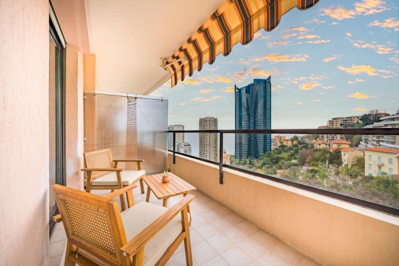 5Mn Monaco - Vue Mer - Parking - Piscine - Bb Beausoleil Eksteriør billede
