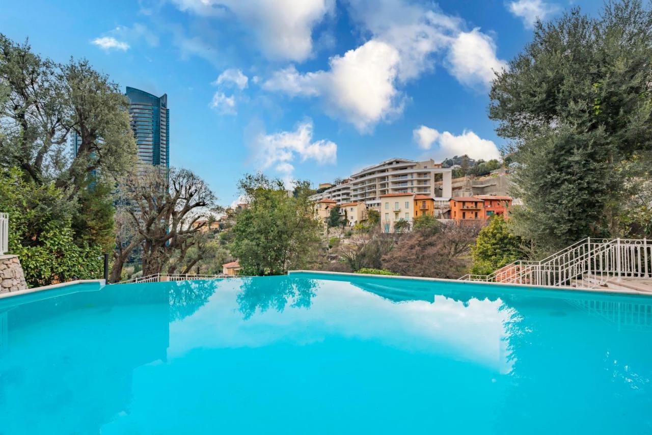 5Mn Monaco - Vue Mer - Parking - Piscine - Bb Beausoleil Eksteriør billede