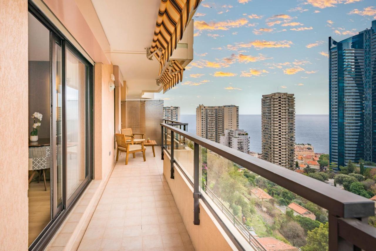 5Mn Monaco - Vue Mer - Parking - Piscine - Bb Beausoleil Eksteriør billede